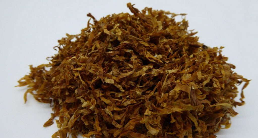 A variety of shag tobacco blends